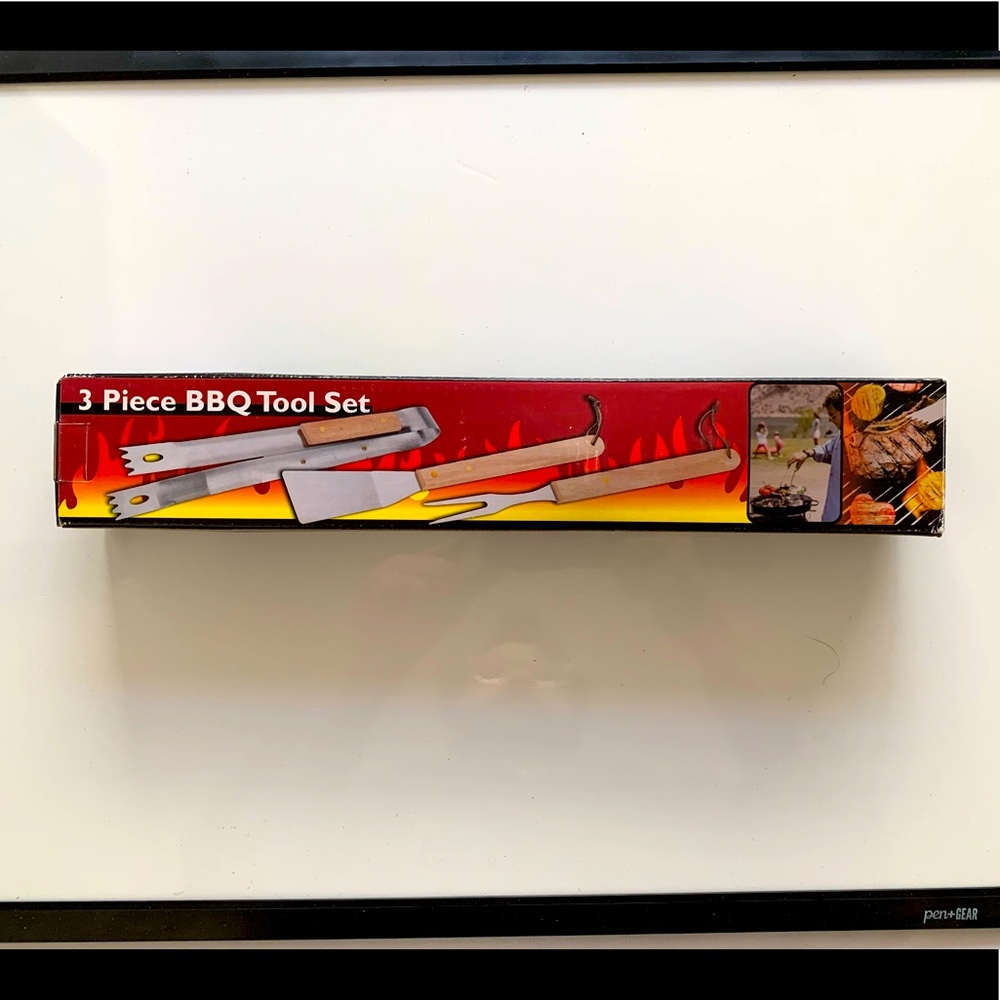 3 Piece BBQ Tool Set